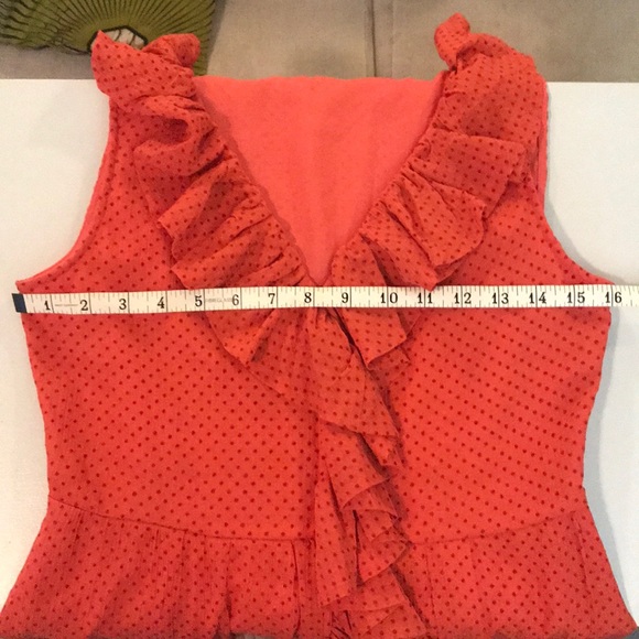 Marc By Marc Jacobs Red Ruffle Dress - Picture 9 of 10